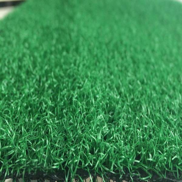 Soccer Indoor Grass Mat / 10mm Pile Waterproof Grass Carpet 0.2mm Width