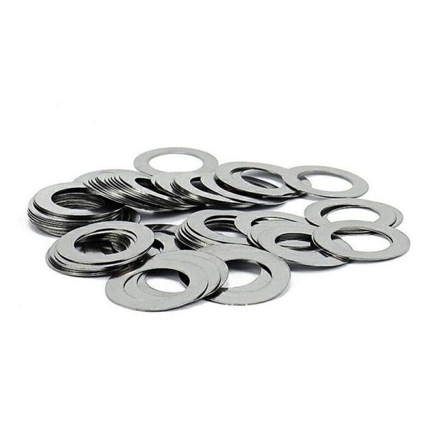 Laser Cutting Stainless Steel Shim Flat Washer with 0.05mm Thickness for Custom Applications