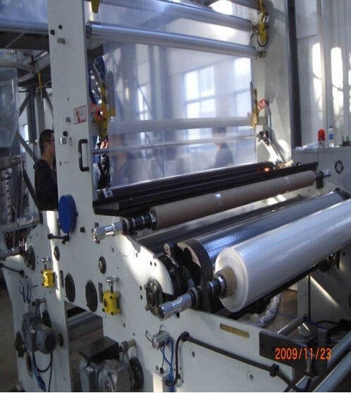 Horizontal Multilayer Blown Film Extrusion Machine With IBC Inner