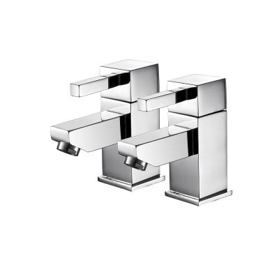 Chrome Brass Bath Shower Mixer Taps Easy Clean Ceramic Valve Core