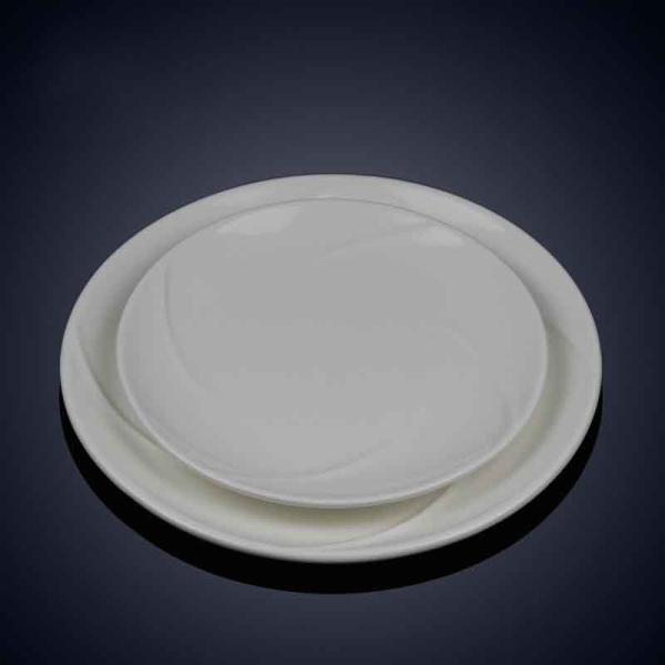 Platos de cerámica irregulares Conjunto de platos de porcelana para hoteles de 5 estrellas