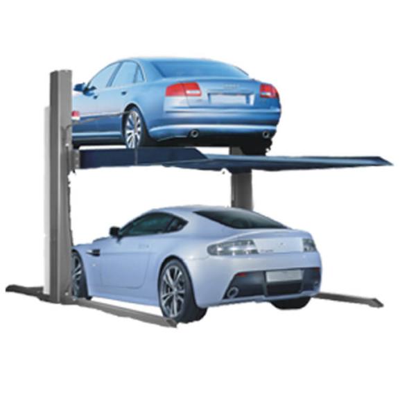 Hydraulic Steel Double Decker Parking System For 2 Cars With 1 Year Warranty