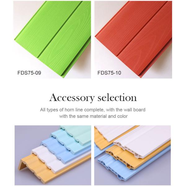 Горячие продажи тисненых водонепроницаемых и защищенных от насекомых панелей для внутренних стен WPC