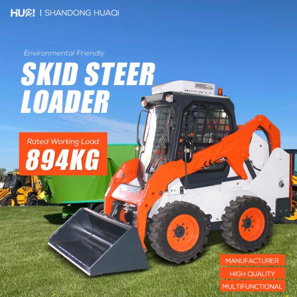 Hot Sale Cheap Price Skid Steer Track Loader Mini Skid Steer Stump Grinder For Sale