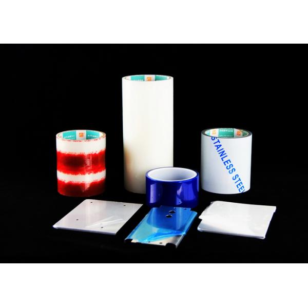 Голубое разрешение защитного фильма ПЭ цвета никакой клей для пластмассы отделывает поверхность защита