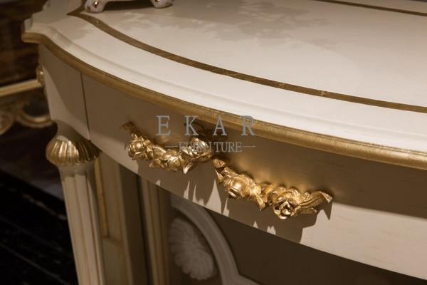 Antique Art Deco Classic Wooden Console Table FH-133