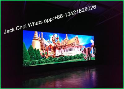 Exposição de diodo emissor de luz programável alugado conduzida interna da parede do peso leve 5mm
