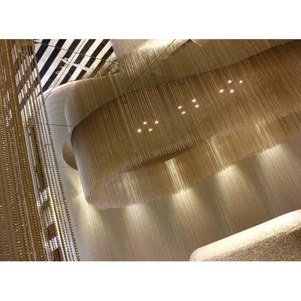 Stainless Steel Metal Bead Curtain 2mm-12mm Diameter for Space Divider