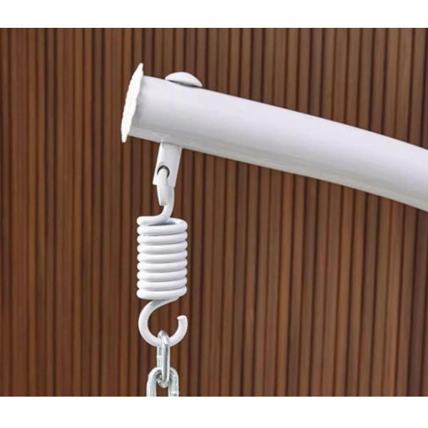 19x1.2mm Birds Nest Egg Chair Outdoor PE Rattan Swing Chair Hotel Garden Hanging