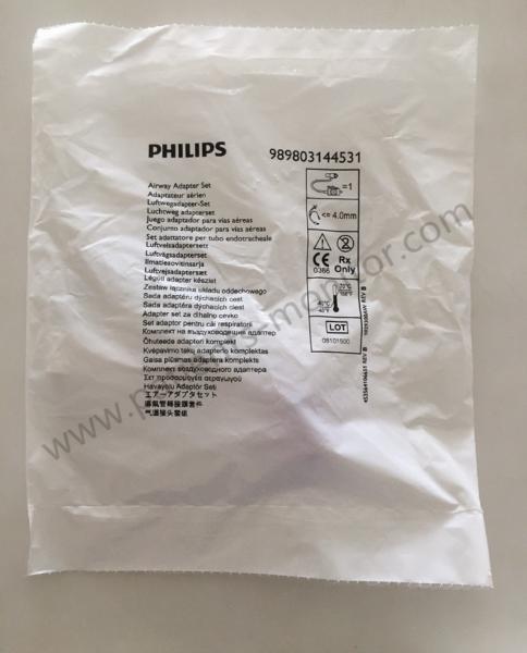 Trousse d'adaptateurs de voie aérienne de CO2 de Philip 989803144531 ET tube 4,0 millimètre CapnograPhilipy indirect