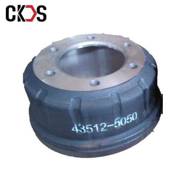 Truck Part Brake Drum For Hino 500 43512-5050