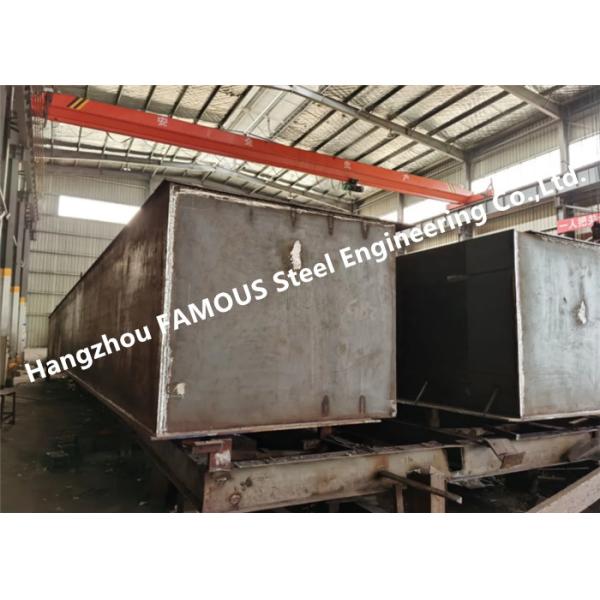 Коробчатая балка крутящих свойств структурная стальная для строительства моста