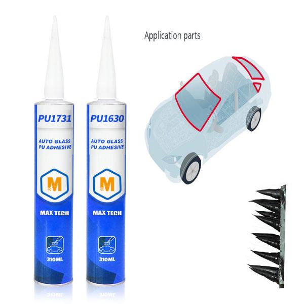 One Component high viscosity Auto Bus Car Side Windscreen Glass Bonding PU Urethane Polyurethane Adhesive Black Sealant
