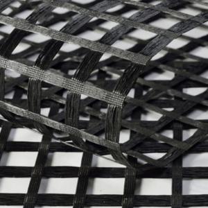 High Strength Uniaxial Polyester Geogrid For Railway Road Construction