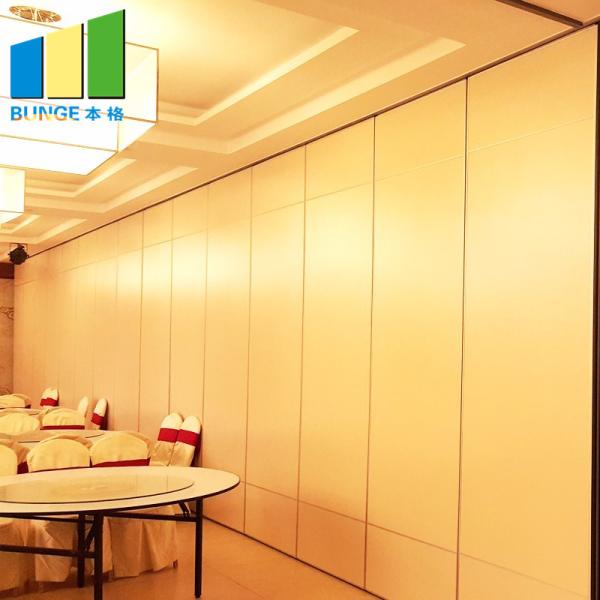65mm Thickness Acoustic Room Dividers Painting Movable Restaurant Partition Wall For Conference Center