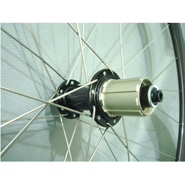 Chinese factory strong cheap 50mm Tubular 700c road bike carbon wheel 23mm width bicycle