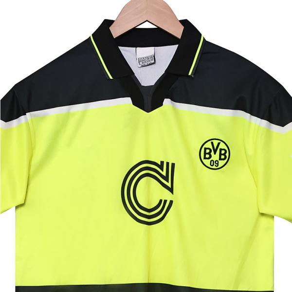 Dortmund 1996-1997 Season Football Home Jersey Retro Classic Replica for Fans