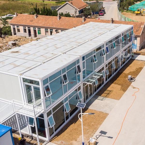 Zontop Luxury Living  Design  Quality China 20FT Prefabricated Home Prefab Flat Pack  Homes Container House