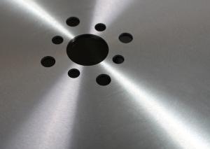 o corte circular industrial do metal considerou o cermet das ferramentas das l