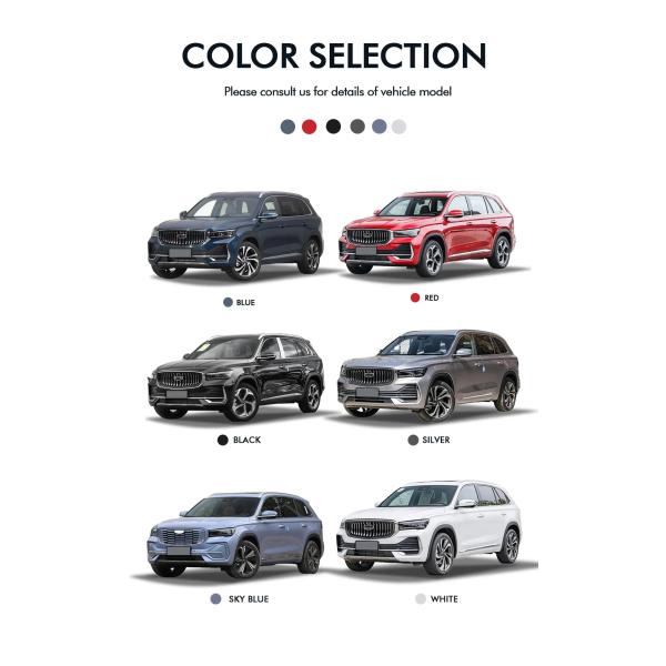 Geely Monjaro 2023 SUV Car 2.0 at 4WD Exclusive Gasoline featuring Turbo Engine Type