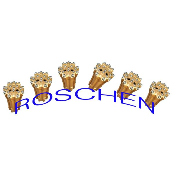 Профессиональный молоток верхней части бурового оборудования утеса сверля буровые наконечники RT300