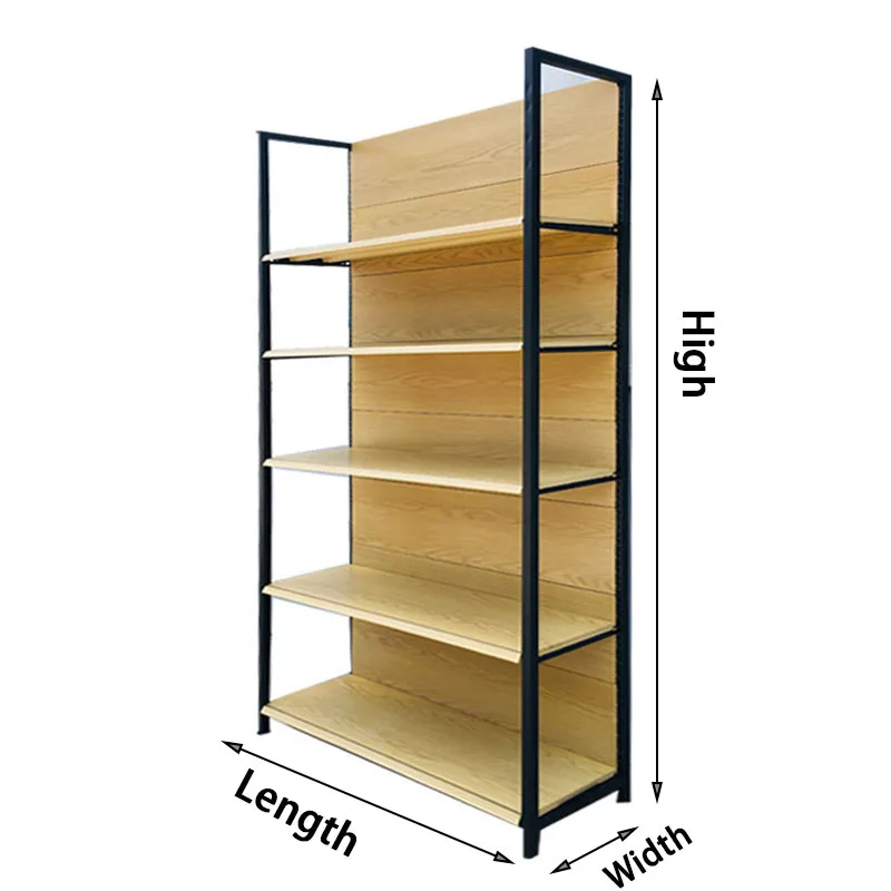 2021 горячая продажа популярные продукты односторонние полки супермаркетов настраиваемые