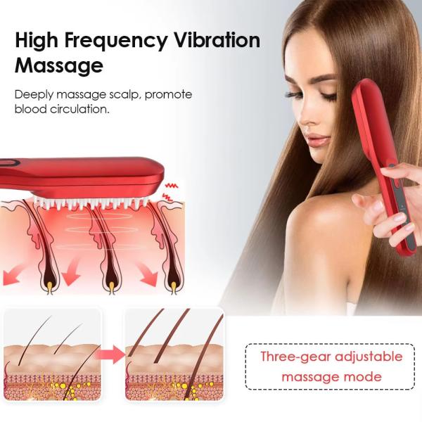5V-1A Scalp Massager for Hair Growth 500 mA Battery Capacity Included