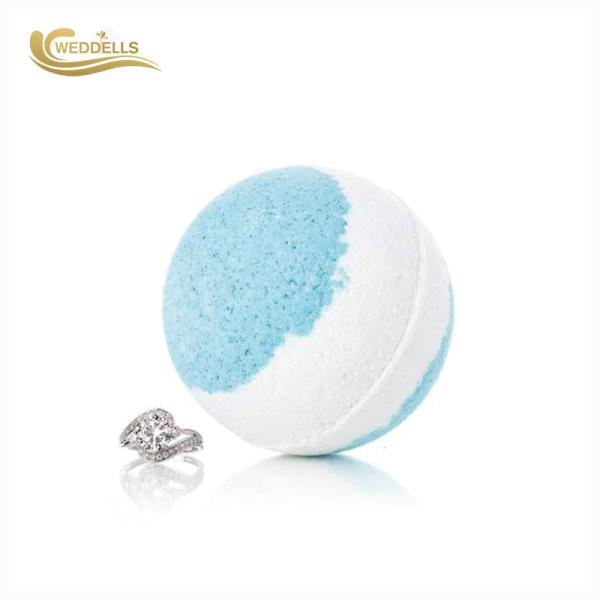 Perfume Bubble Luxury Jewelry Bath Bombs Ring Inside Vegan Fizzy
