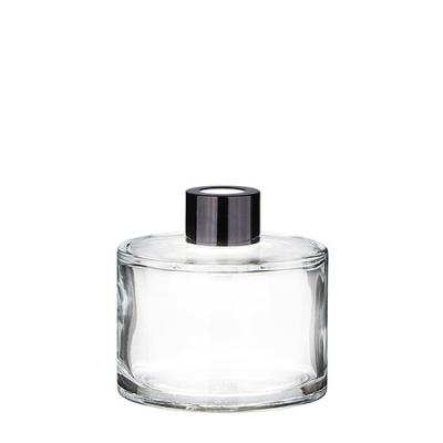 Botella de cristal del difusor de las botellas de perfume del claro de la forma redonda 200ML Reed