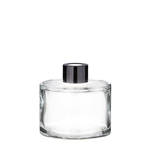 Botella de cristal del difusor de las botellas de perfume del claro de la forma redonda 200ML Reed