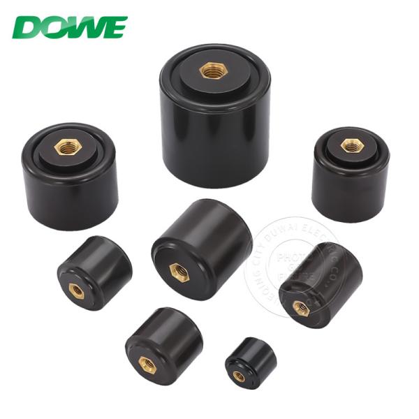 Preto 660V do SE - suporte de bronze do afastamento da inserção do isolador da barra 4500V