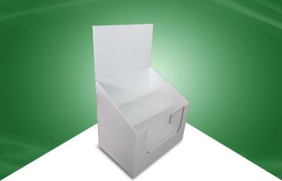 Unidades de exposição fortes do cartão dos escaninhos da descarga do cartão para livros