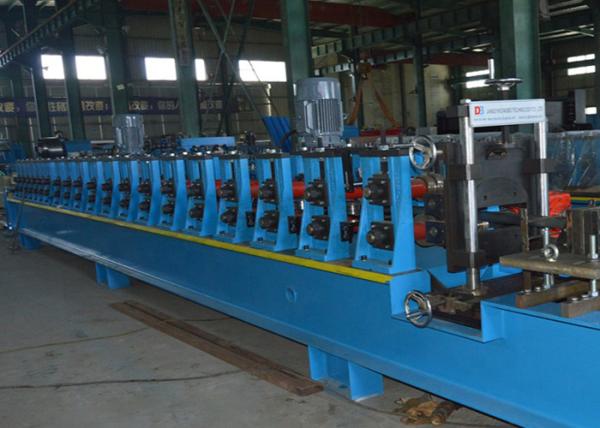 Hydraulic Steel Solar Structure Roll Forming Machine Uncoiler For Trellising System 20kw