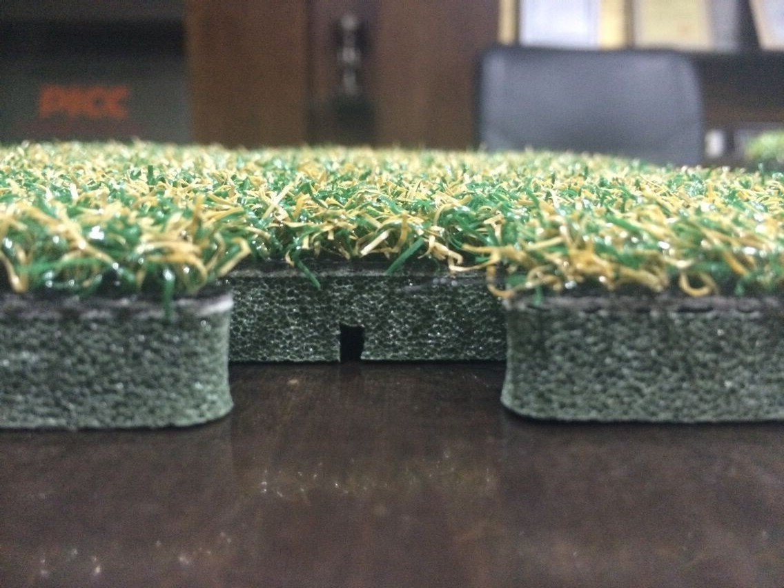 Landscaping Safety 30mm Artificial Grass Synthetic Lawn For home / garden , movable lawn pad