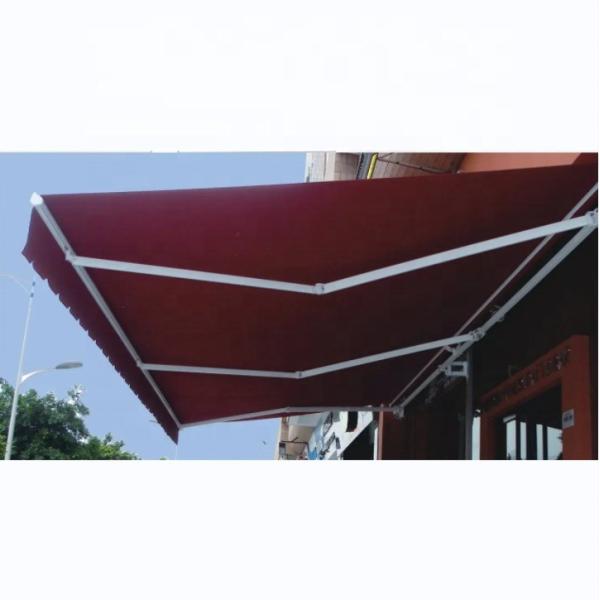 Outdoor Manual and Electric 3.5*2.5m Garden Canopy Sun Shade for Balcony Patio Aluminum