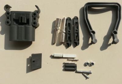 EC80 80A Conector de bateria de empilhadeira macho-fêmea à prova de ácido com concha de terminal de PP