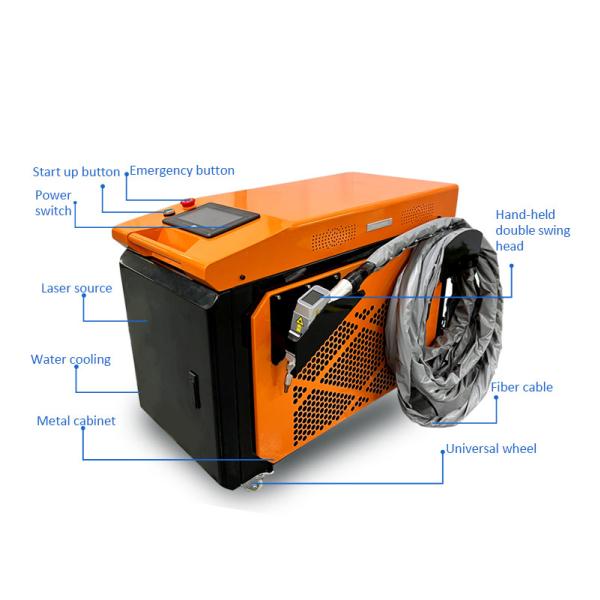 Мини размер 3 в 1 Handheld лазере сварочного аппарата режа сварочный аппарат 1500w 2000w
