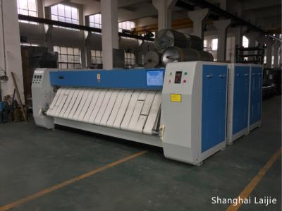 Máquina passando da imprensa totalmente automático da lavanderia, máquina lisa de Ironer de 2 rolos