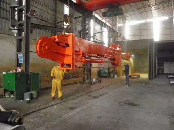 30m telescopic arm rig for Hitachi excavator ZAX450 EX470 EX360 for subway metro consturction support and digging