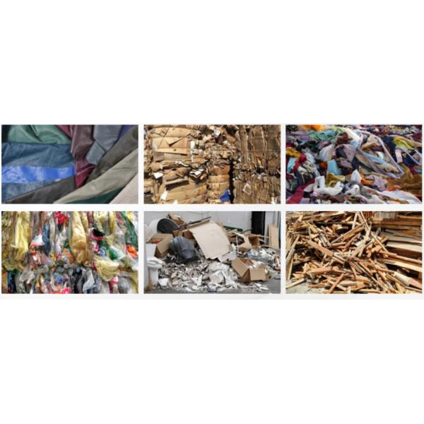 Msw Srf Rdf Briquette Machine Cloth Plastic Fabric RDF Briquetting Machine MSW To RDF SRF Briquette Plant