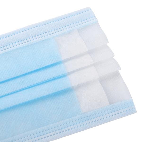 Wholesale factory 3ply non-woven disposable medical face mask with ear-loop protect masker