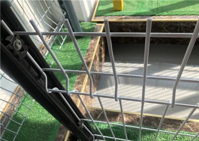 Painel de dobra amigável da cerca do triângulo 3D de Eco para a cor branca escura do pátio
