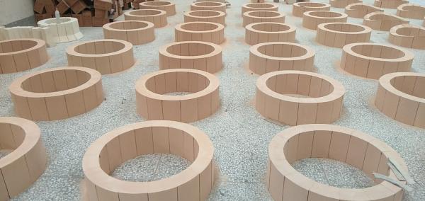 High Alumina Fire Resistant Bricks Anti Spalling For Steel Furnace