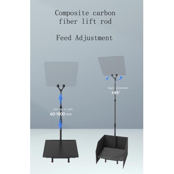 17 polegadas Super Sala de Conferências Teleprompter Discurso de Reunião Prompter de Molde Privado embutido