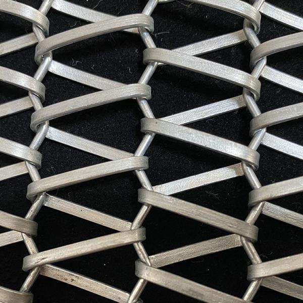 Cinturón transportador de red de alambre espiral de acero inoxidable de horno