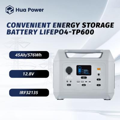 600W Portable Power Station TP600 Grey/Black