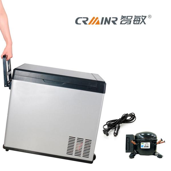 Anti - Vibration Mini Car Refrigerator , 50L Portable Mini Fridge For Camping