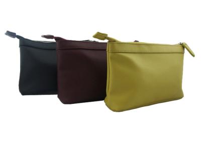 Practical Rectangular Travel Accessory Bag PU Cosmetic Bags For Girls