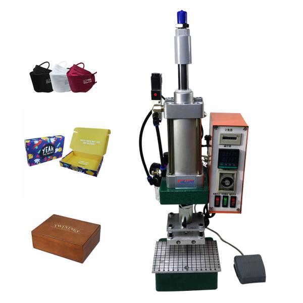 Small Manual Hot Foil Stamping Machine Embossing For Paper Wood Leather Label