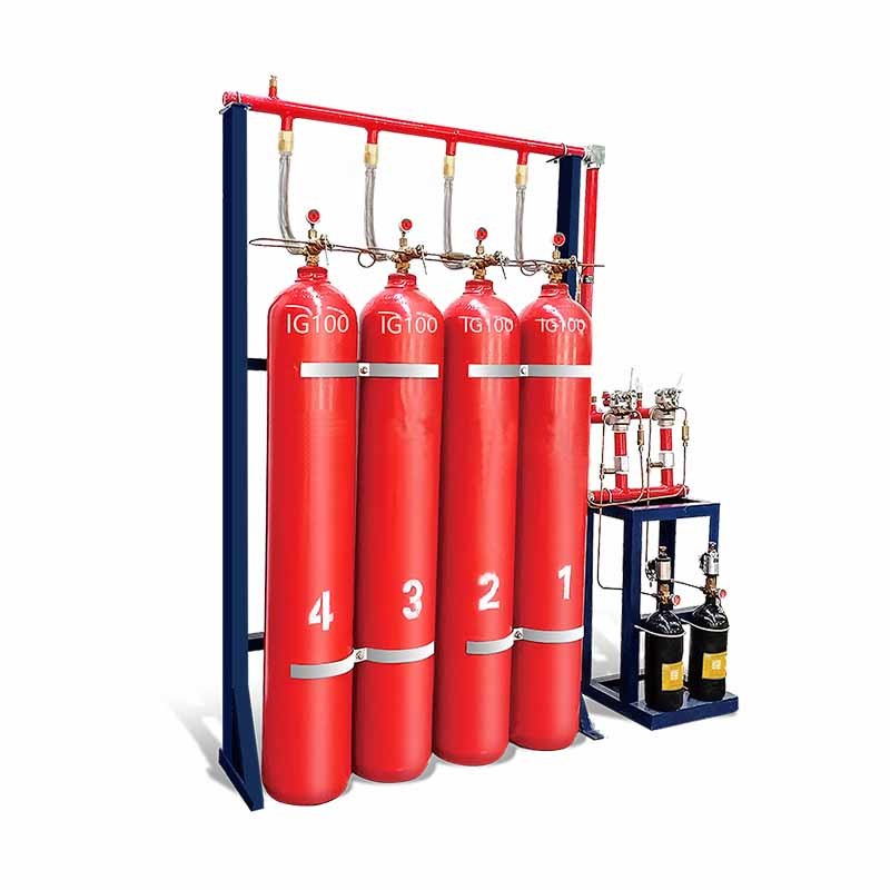 Система пожаротушения 15 МПа IG100 с инертным газом для высокопроизводительного пожаротушения